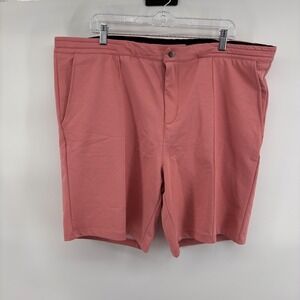 Stone Rose XXL Dusty Rose Knit Shorts Mens Casual Elastic Waist Lounge